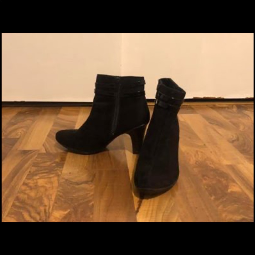 Black Heeled Booties